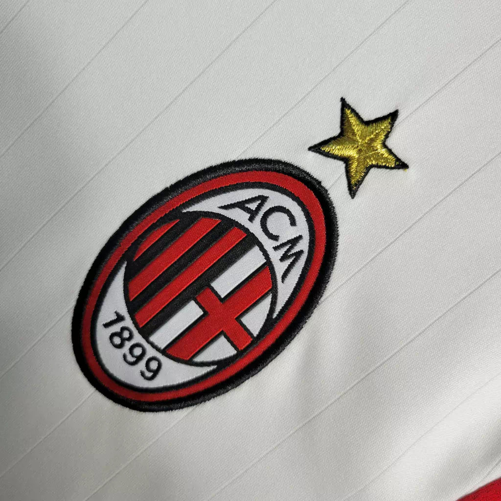 Camisa Milan 06/07 Away Manga Longa - Retrô Masculina