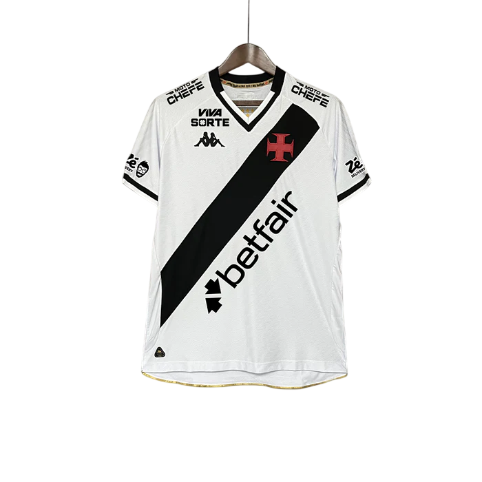 Camisa Vasco Away Todos Patrocínios 25/26 - Kappa Torcedor Masculina