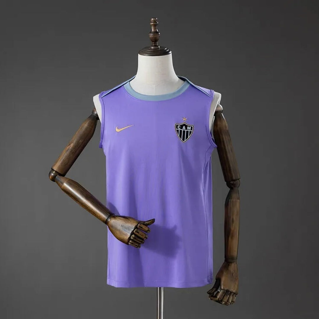 Camisa Atlético Mineiro Treino Roxa Regata 26/27 - Adidas Torcedor Masculina