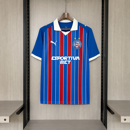 Camisa Bahia Away Com Patrocínios 26/27 - Esquadrão Torcedor Masculina