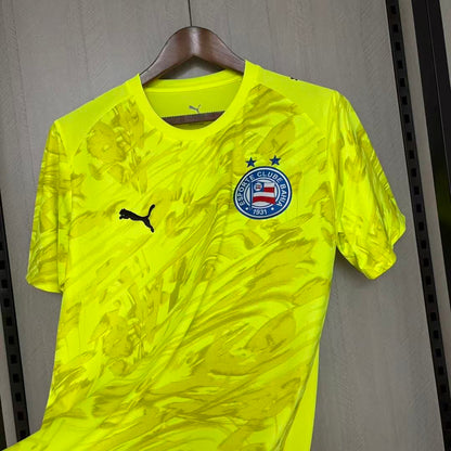 Camisa Bahia Goleiro Amarela 26/27 - Esquadrão Torcedor Masculina