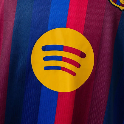 Camisa Barcelona Home 26/27 Manga Longa - Nike Torcedor Masculina