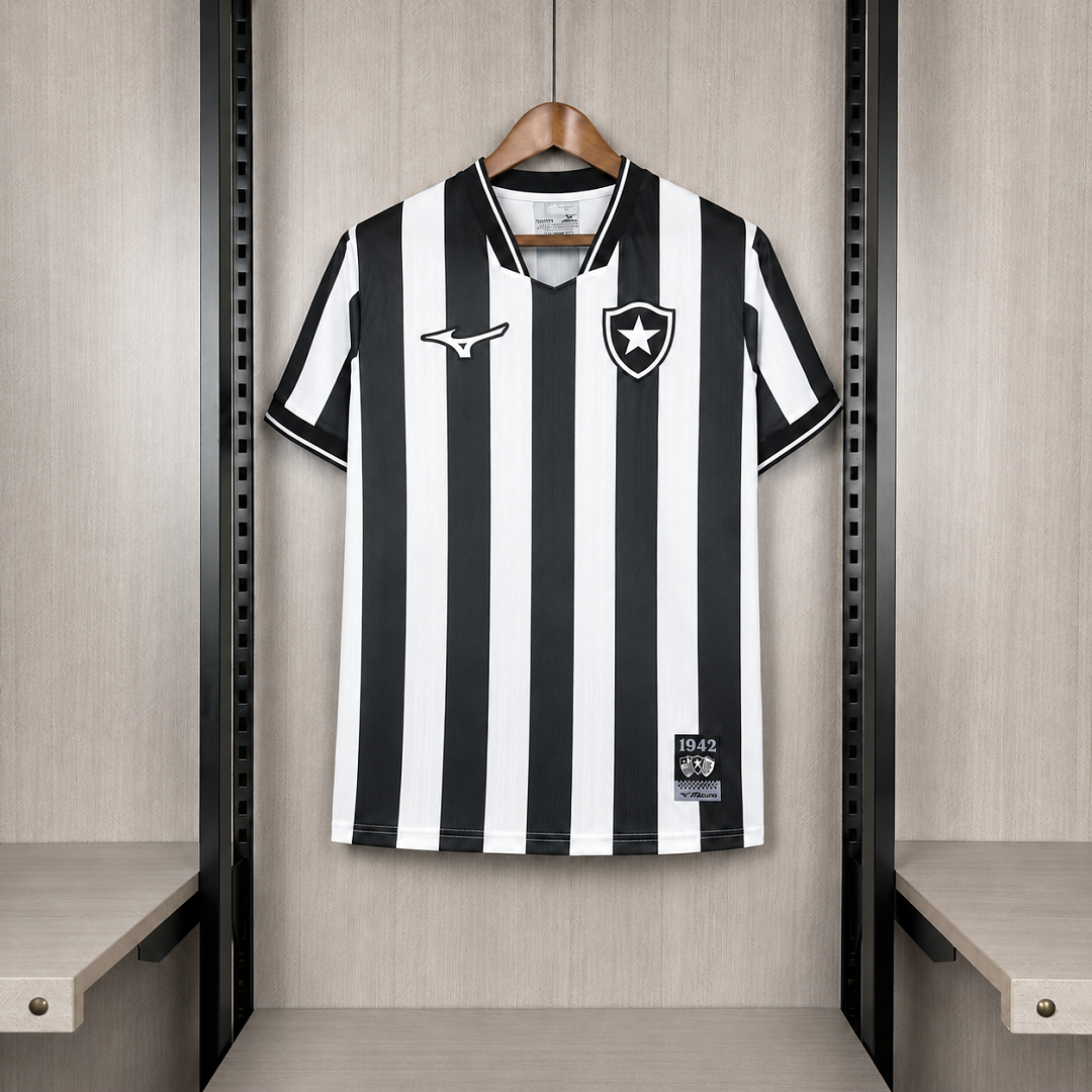 Camisa Botafogo Home Sem Patrocínios 26/27 - Reebok Torcedor Masculina