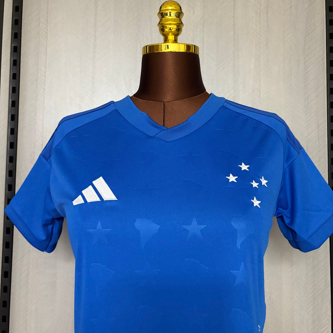 Camisa Cruzeiro Home 26/27 - Adidas Torcedor Feminina