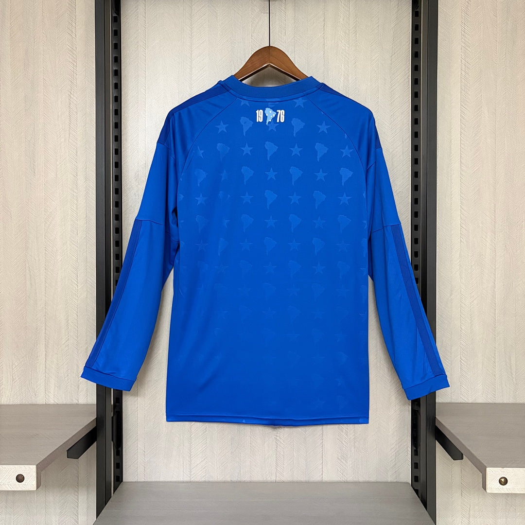 Camisa Cruzeiro Home 26/27 Manga Longa - Adidas Torcedor Masculina