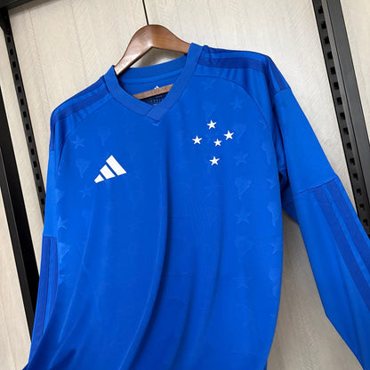 Camisa Cruzeiro Home 26/27 Manga Longa - Adidas Torcedor Masculina