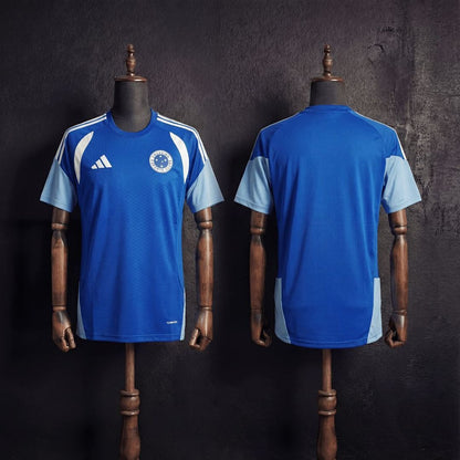 Camisa Cruzeiro Treino Azul Regata 26/27 - Adidas Torcedor Masculina