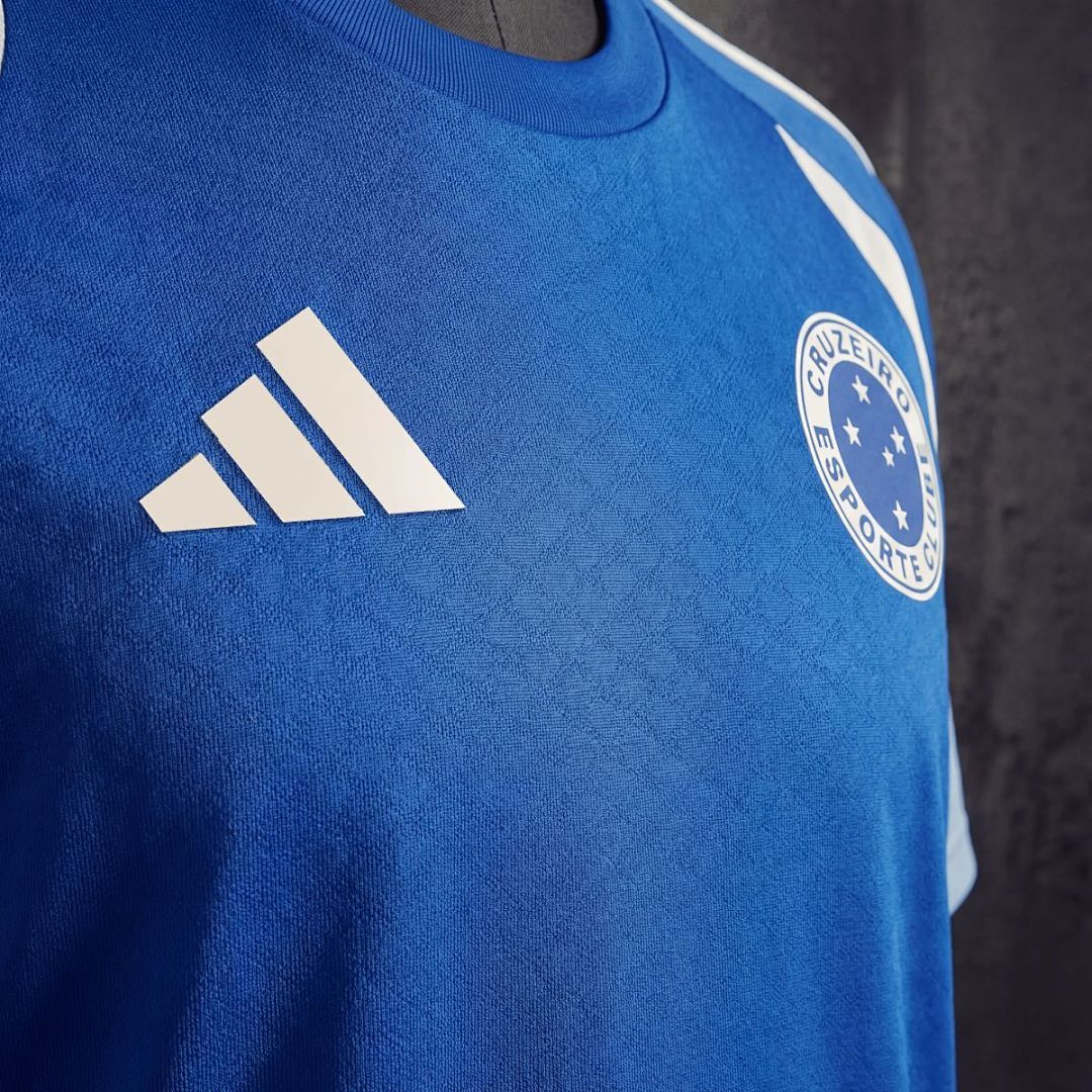 Camisa Cruzeiro Treino Azul Regata 26/27 - Adidas Torcedor Masculina