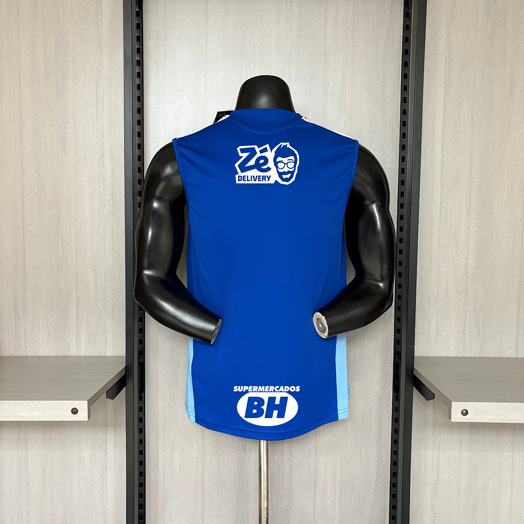 Camisa Cruzeiro Treino Com Patrocínios 26/27 - Adidas Torcedor Masculina