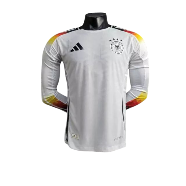 Camisa Alemanha Home Manga Comprida 24/25 - Adidas Versão Jogador