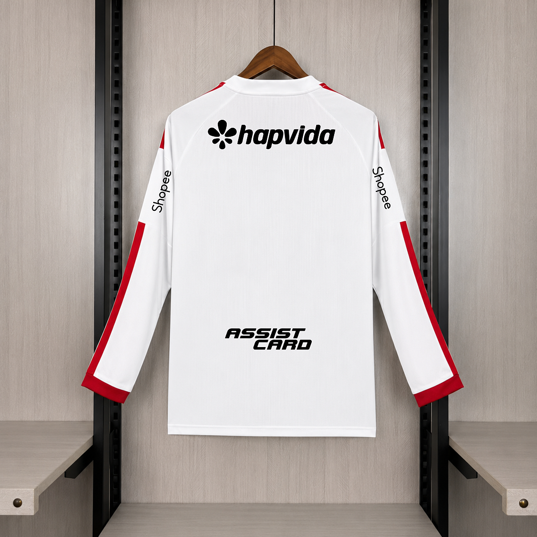 Camisa Flamengo Away 26/27 Manga Longa - Adidas Torcedor Masculina
