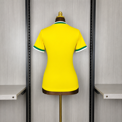 Camisa Flamengo Edição Copa do Mundo Amarela 26/27 - Adidas Torcedor Feminina