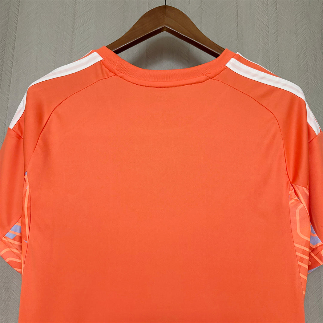 Camisa Flamengo Goleiro Laranja 26/27 - Adidas Torcedor Masculina