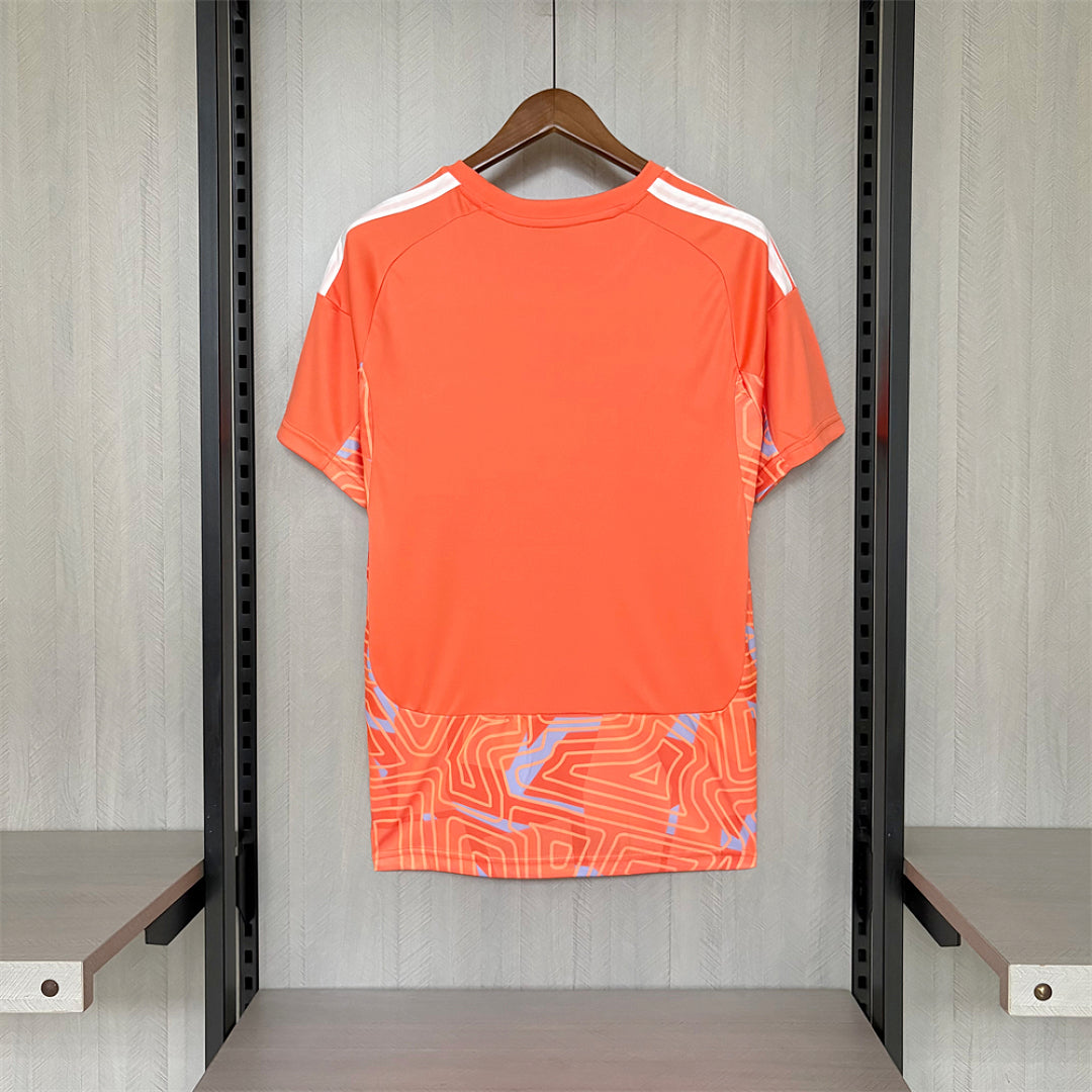 Camisa Flamengo Goleiro Laranja 26/27 - Adidas Torcedor Masculina