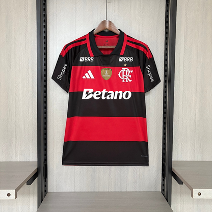 Camisa Flamengo Home Com Patrocínios 26/27 - Adidas Torcedor Masculina