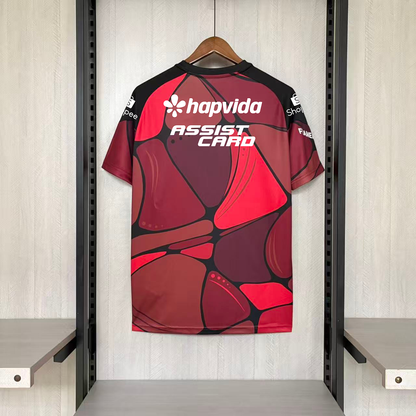 Camisa Flamengo Pré-Jogo Com Patrocínios 26/27 - Adidas Torcedor Masculina