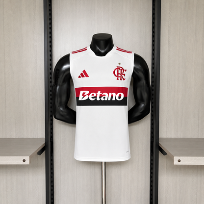 Camisa Flamengo Regata Away Com Patrocínios 26/27 - Adidas Torcedor Masculina