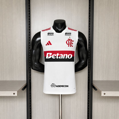 Camisa Flamengo Regata Away Com Patrocínios 26/27 - Adidas Torcedor Masculina
