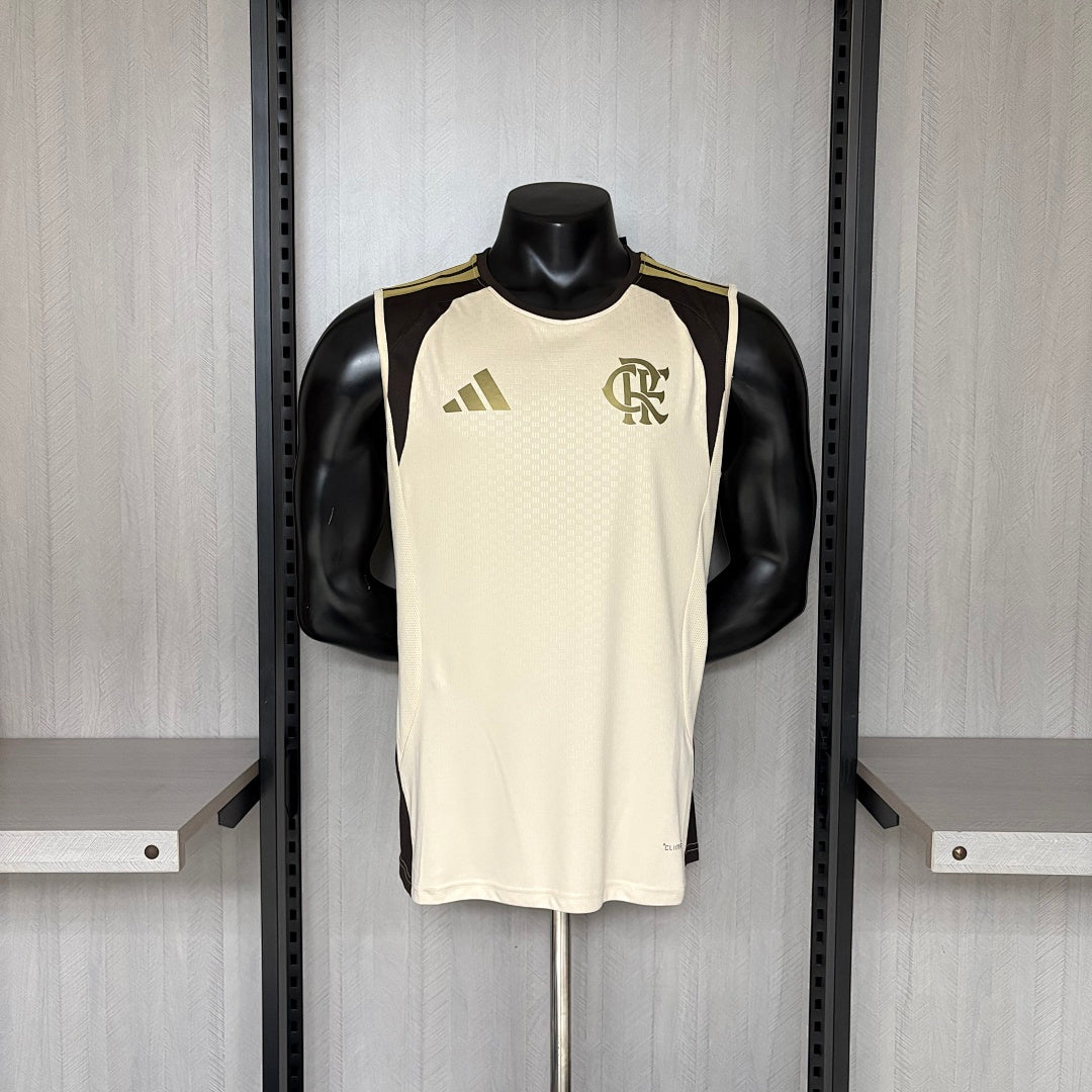 Camisa Flamengo Regata de Treino 26/27 - Adidas Torcedor Masculina