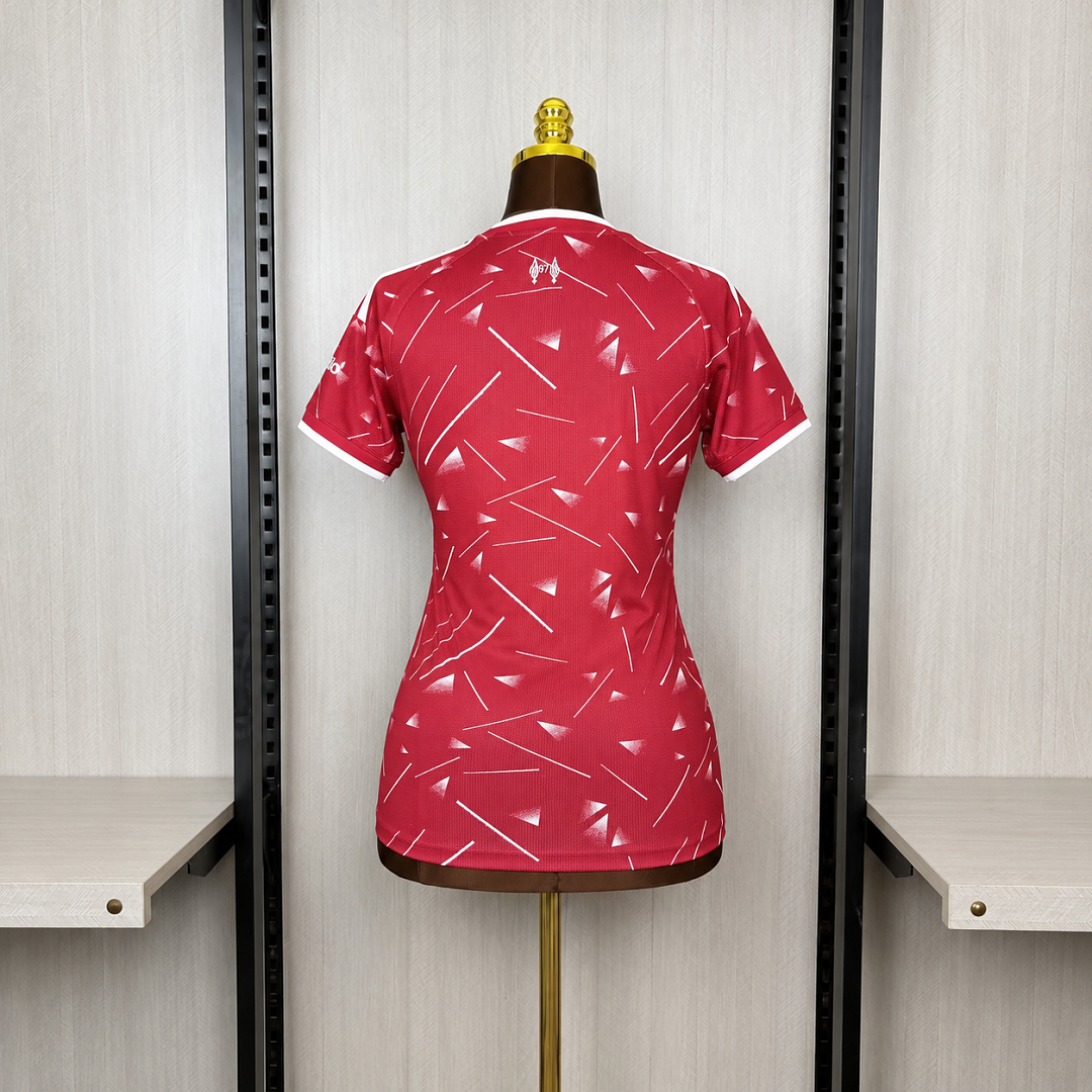 Camisa Liverpool Home 26/27 - Adidas Torcedor Feminina