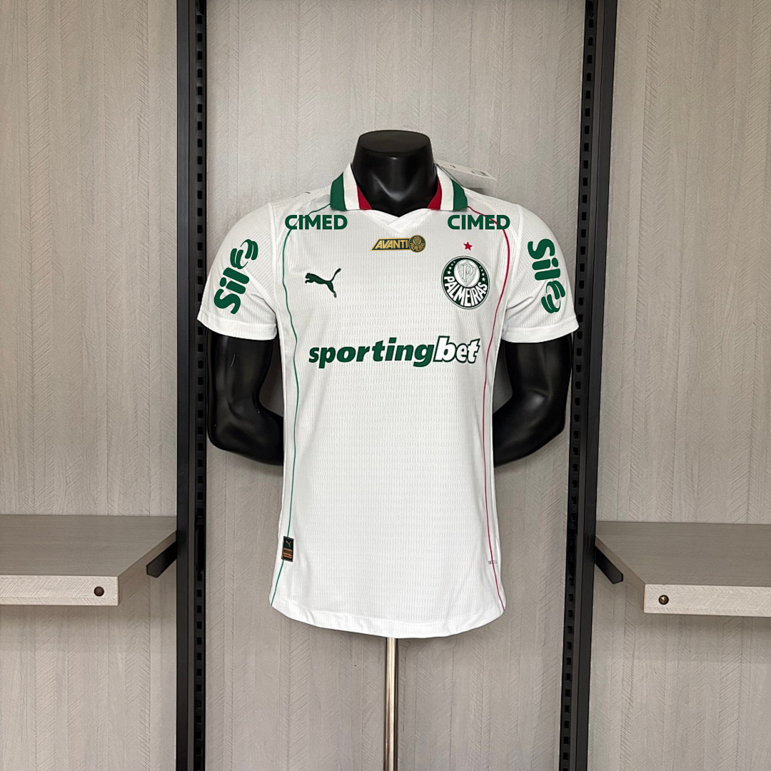 Camisa Palmeiras Away Com Patrocínios 26/27 - Puma Jogador Masculina
