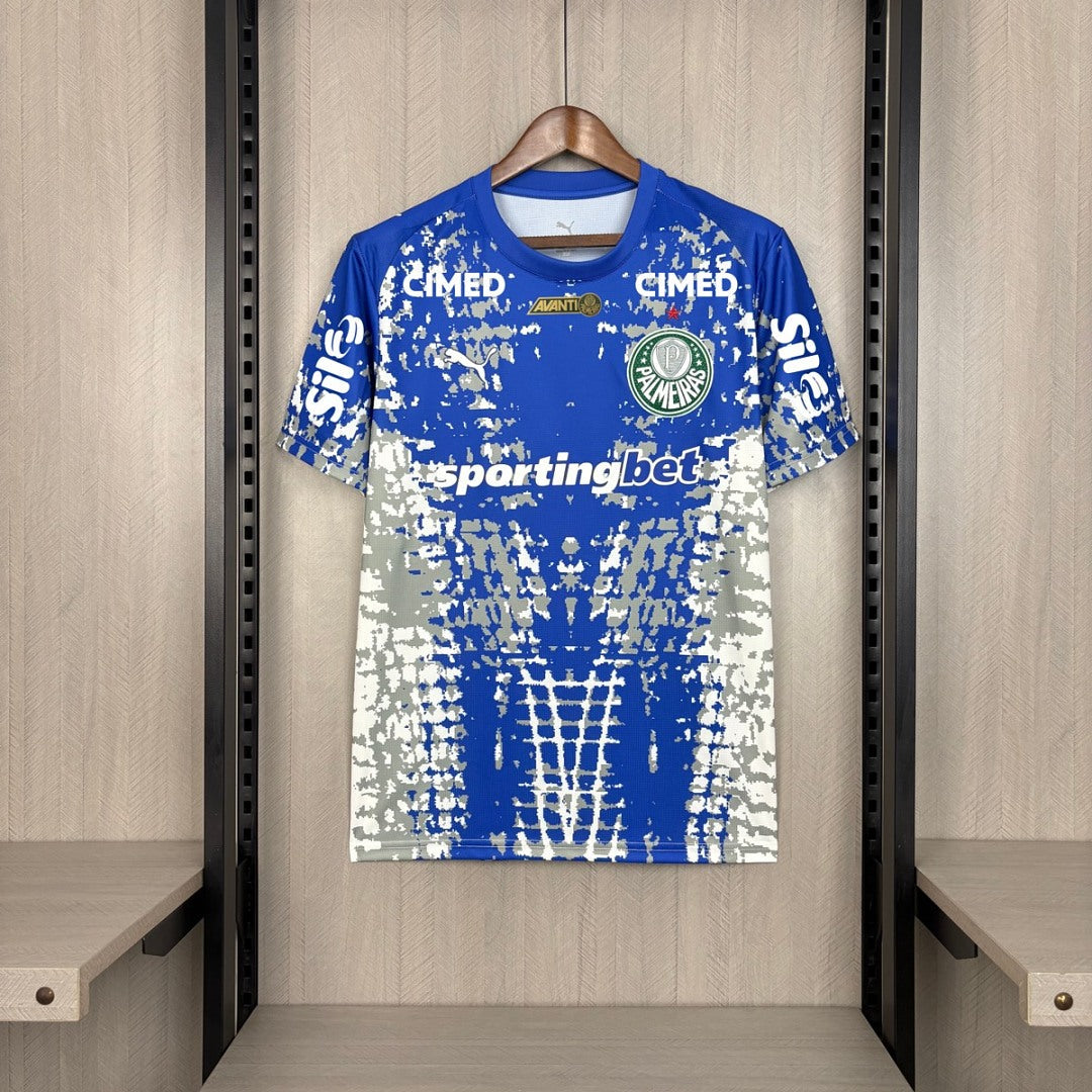 Camisa Palmeiras Goleiro Spider Com Patrocínios 26/27 - Puma Torcedor Masculina