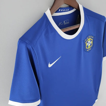 Camisa Retrô 2006 Seleção Brasileira Away Nike Masculina - Azul