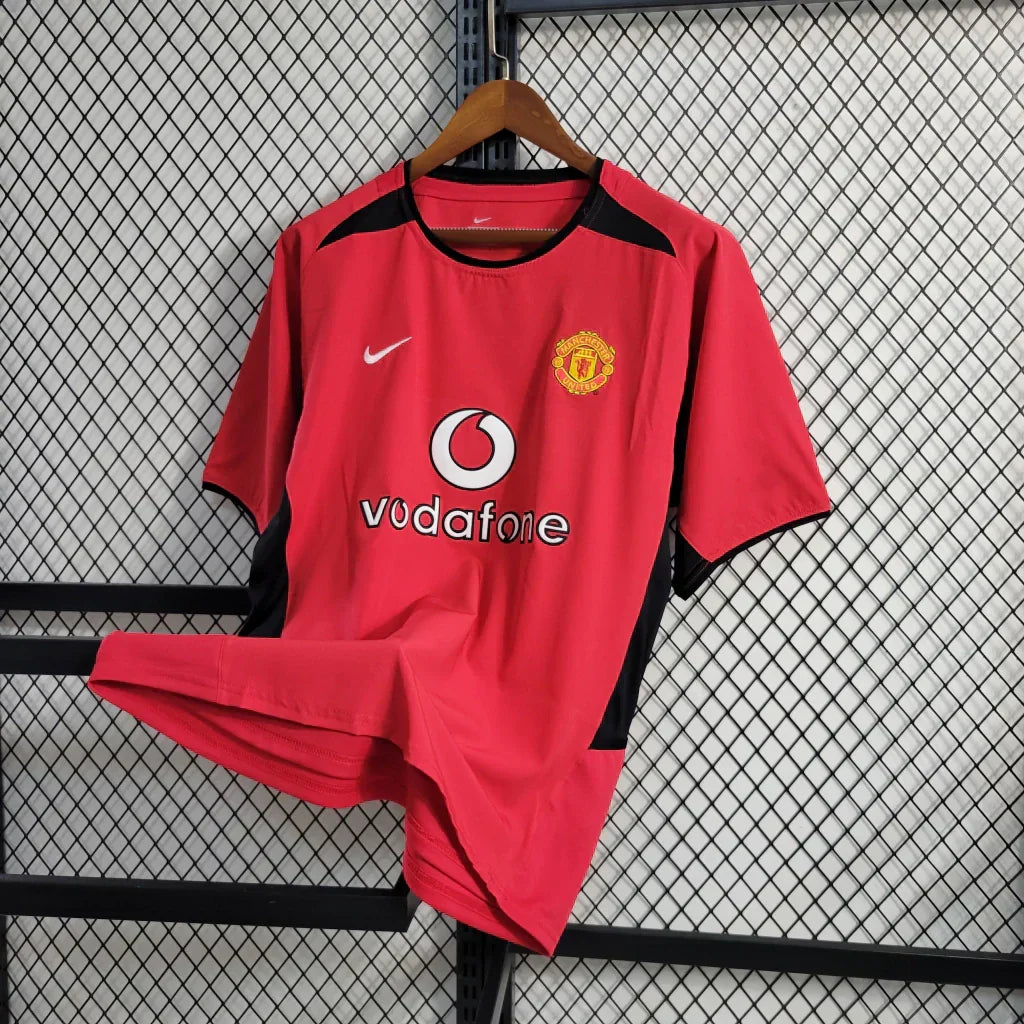 Camisa Manchester United 03/04 Home - Retrô Masculina