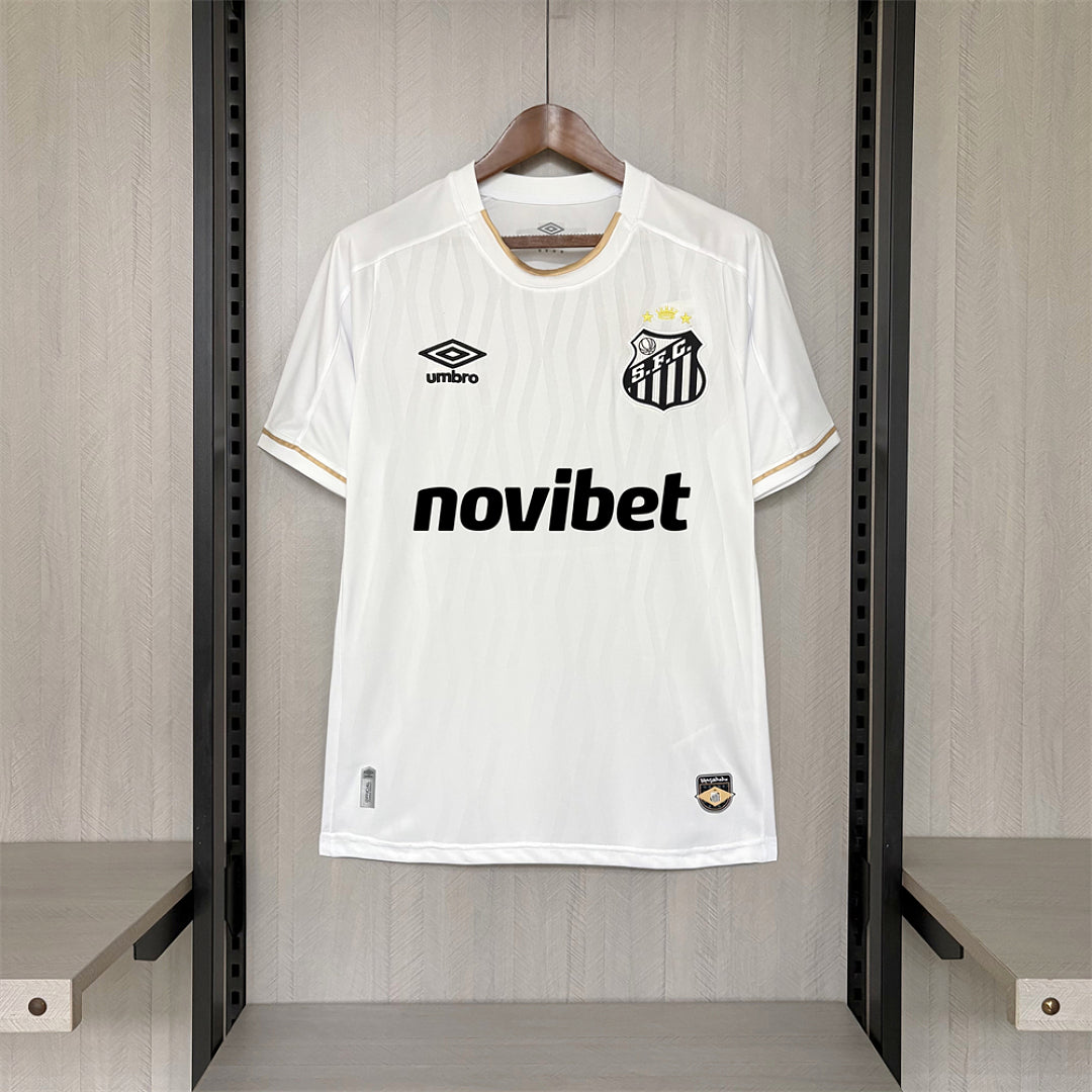 Camisa Santos Home Com Patrocínios 26/27 - Umbro Torcedor Masculina