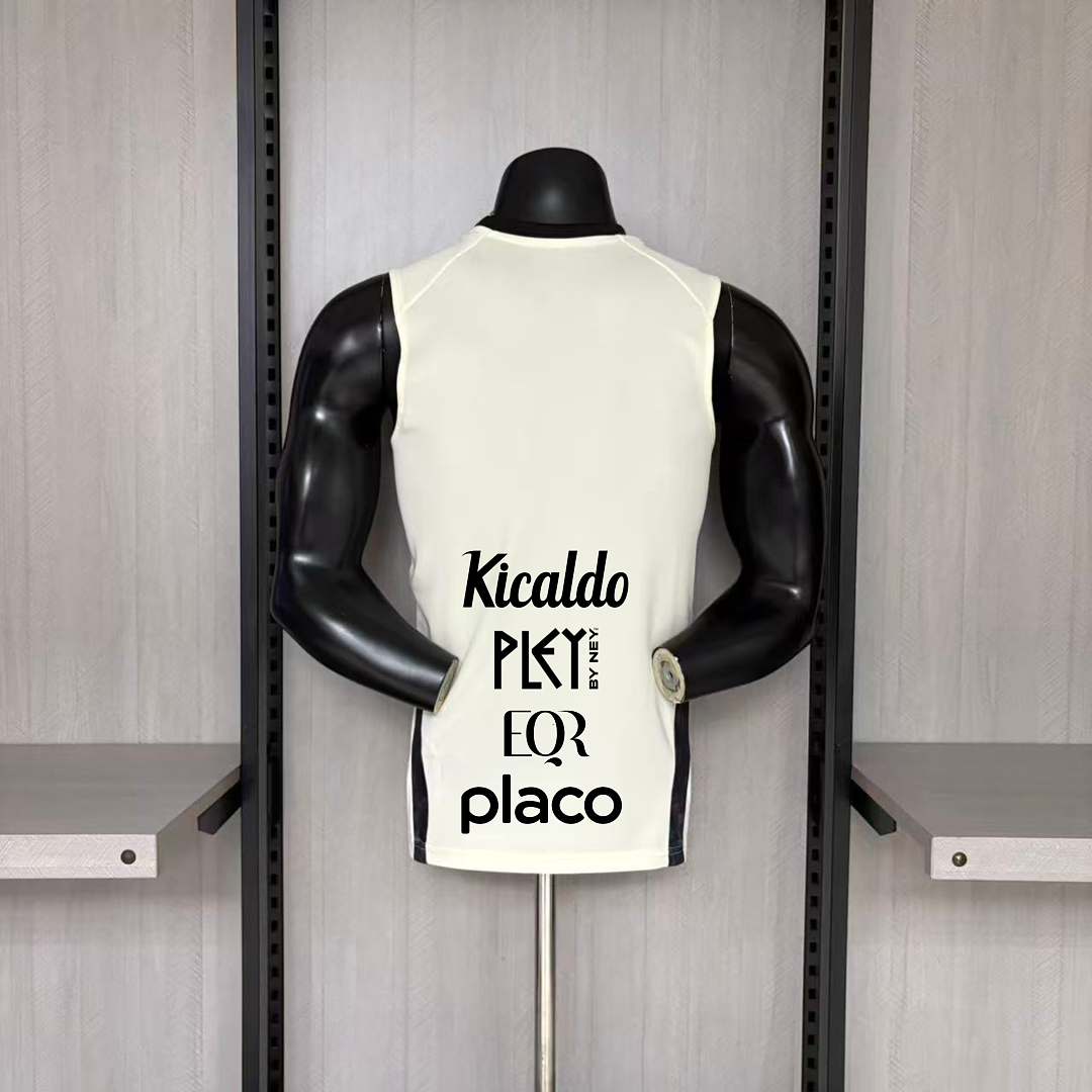 Camisa Santos Regata de Treino Com Patrocínios 26/27 - Umbro Torcedor Masculina