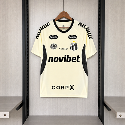 Camisa Santos Treino Com Patrocínios 26/27 - Umbro Torcedor Masculina
