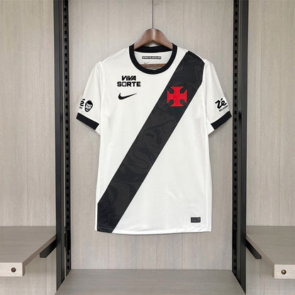 Camisa Vasco da Gama Away Com Patrocínios 26/27 - Kappa Torcedor Masculina