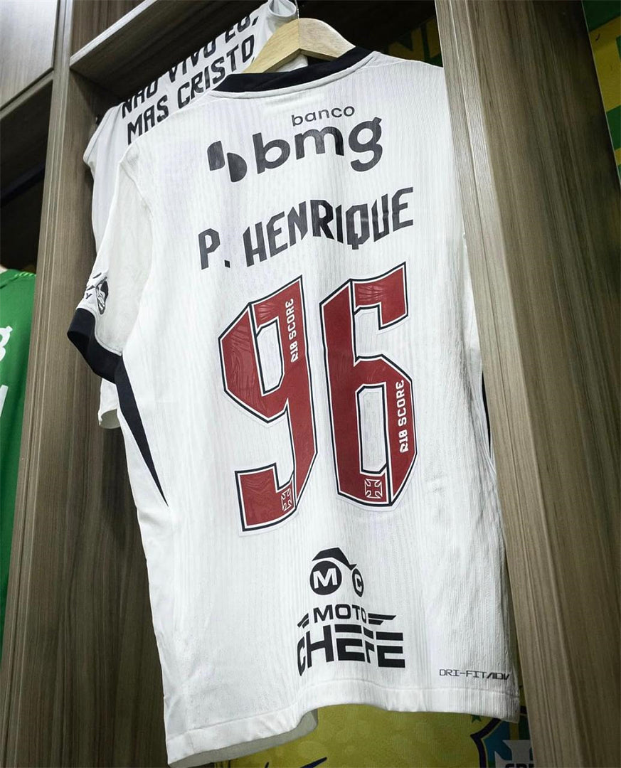 Camisa Vasco da Gama Away Com Patrocínios 26/27 - Kappa Torcedor Masculina