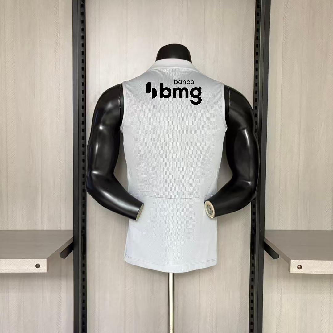 Camisa Vasco da Gama Regata de Treino Com Patrocínios 26/27 - Kappa Torcedor Masculina