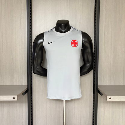 Camisa Vasco da Gama Regata de Treino Com Patrocínios 26/27 - Kappa Torcedor Masculina