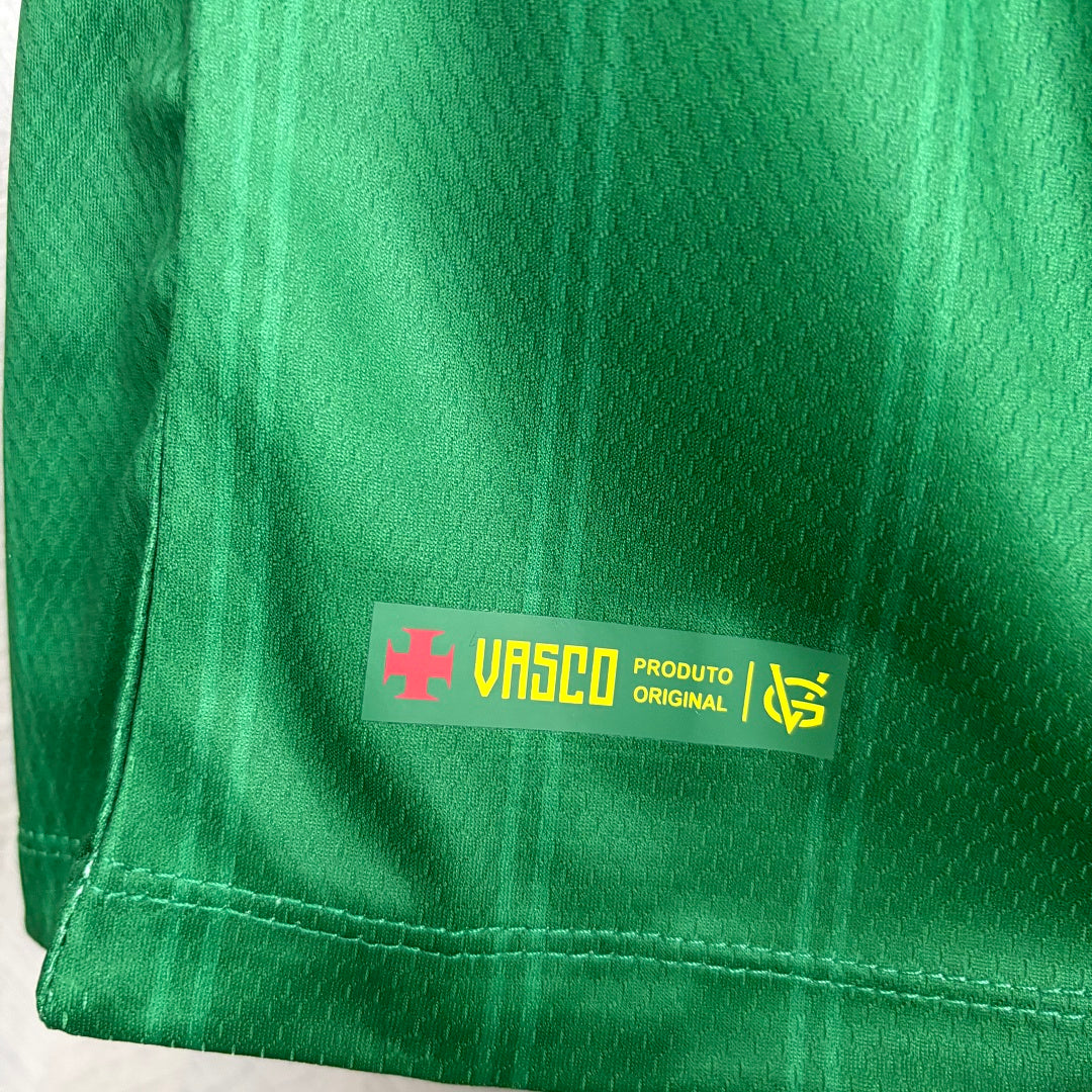 Camisa Vasco da Gama Verde 26/27 - Kappa Torcedor Masculina