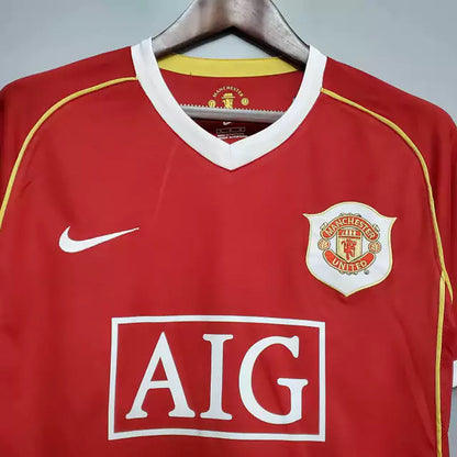 Camisa Manchester United 06/07 Home - Retrô Masculina
