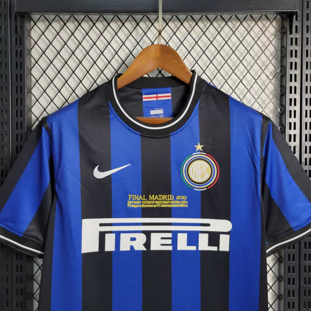 Camisa Inter de Milão 09/10 Home - Retrô Masculina