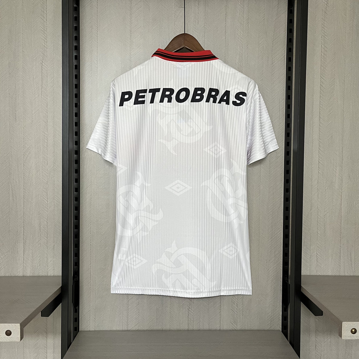 Camisa Flamengo Fora 1997 - Versão Retrô Lubrax