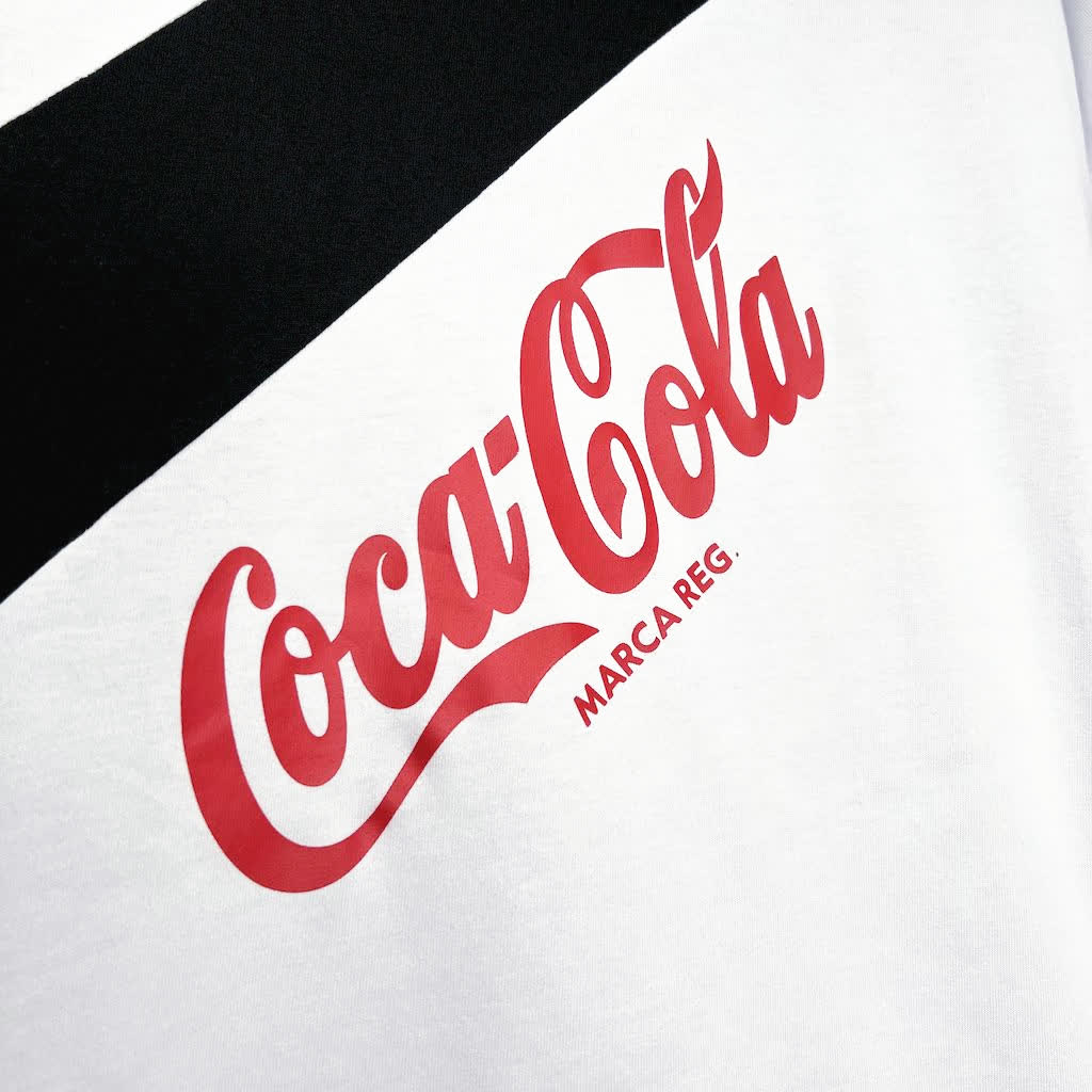 Camisa Vasco 1998 - Versão Retrô - Finta + Coca-Cola