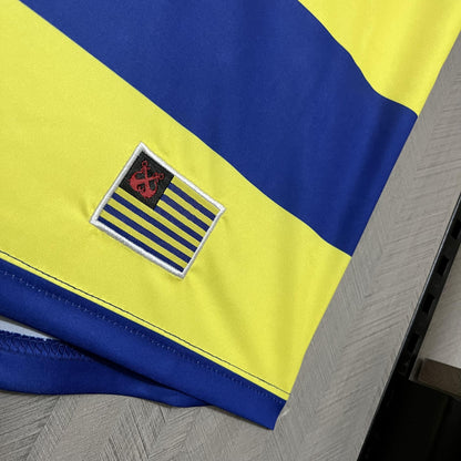 Camisa Flamengo III 2010 - Versão Retrô Batavo Amarelo e Azul