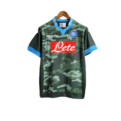Camisa Napoli Retrô Macron 13/14 Verde