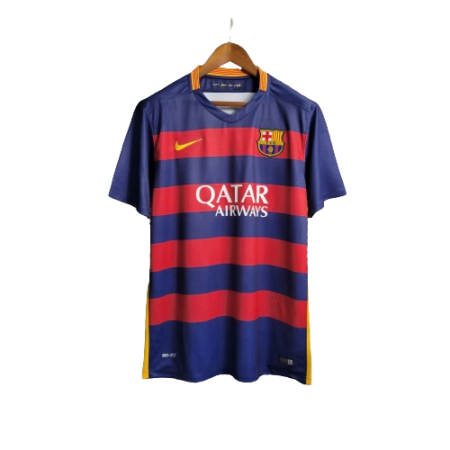 Camisa Retro Barcelona I Home Nike 2015/16 Masculino