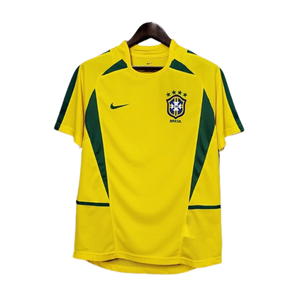 Camisa Brasil 2002 Home - Retrô Masculina