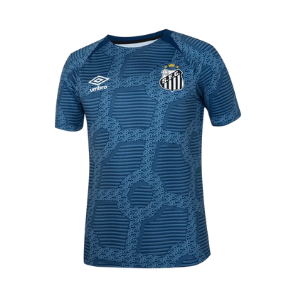 Camisa Santos FC Pré Jogo 24/25 - Umbro Torcedor Masculina