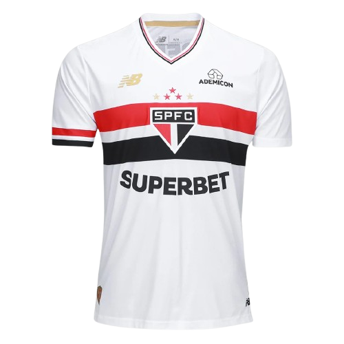 Camisa São Paulo Home 25/26 - NB Torcedor Masculina Lançamento