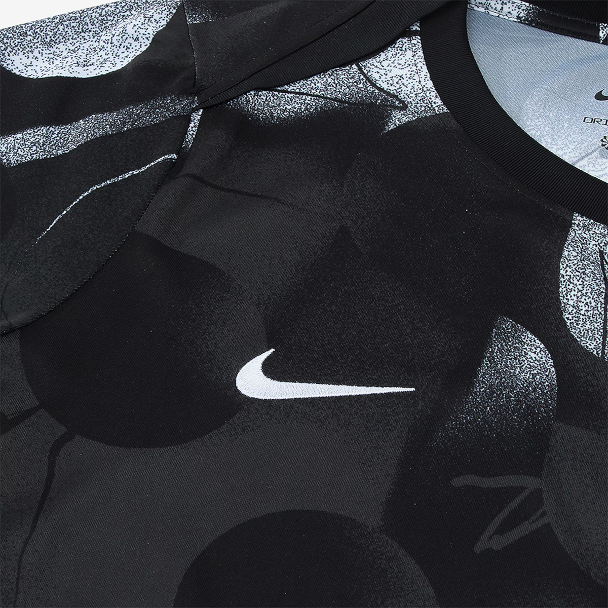 Camisa Corinthians Treino Preta 25/26 - Nike Versão Torcedor Masculina