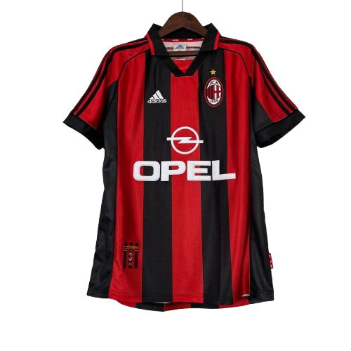 Camisa Milan 98/99 Home - Retrô Masculina