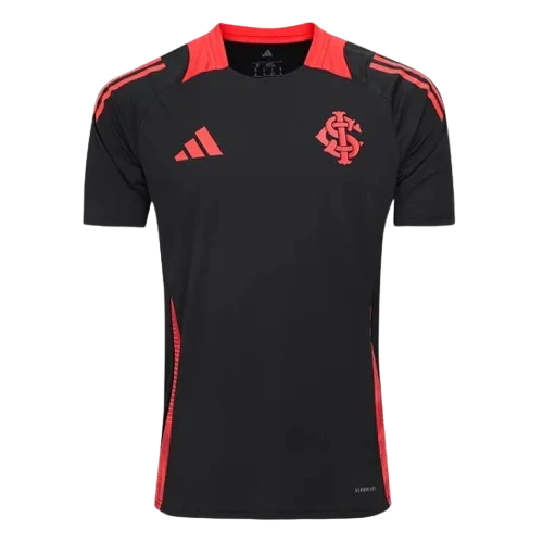 Camisa Internacional Treino Preta 25/26 - Adidas Torcedor Masculina