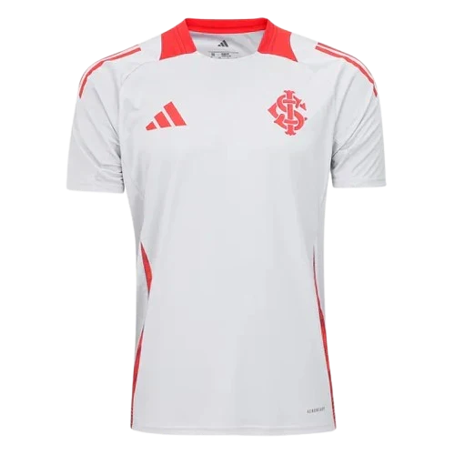 Camisa Internacional Treino Branca 25/26 - Adidas Torcedor Masculina